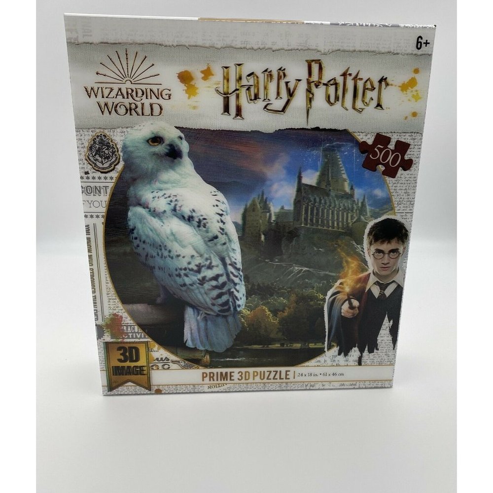 Harry Potter Hogwarts Hedwig Owl Prime 3D Image Pu